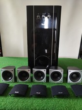 Teufel 5.1 Subwoofer CE 200 SW Mit Decoderstation 5 und 5 Satelitenlautsprecher
