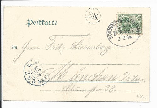 Bahnpost nordhausen - nordhausen,