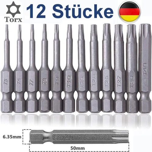 Torx bit set t8 t9 - bit, t5