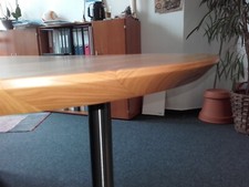 Großer Schreibtisch massiv Kirschbaum, geölt in 40mm