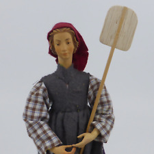Krippenfigur Holz bekleidet 23
