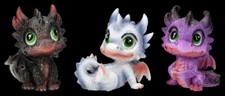 Drachen Figuren 3er Set -