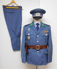 DDR Zoll Güst Zollverwaltung Uniform Hauptkommissar Gr.m52-1/k52 Fasching