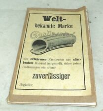 alte Landkarte Fahrradkarte Würzbnurg Continental Steyr Waffenrad Fahrrad