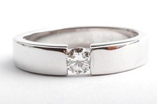 Solitär Brillant Diamant Ring