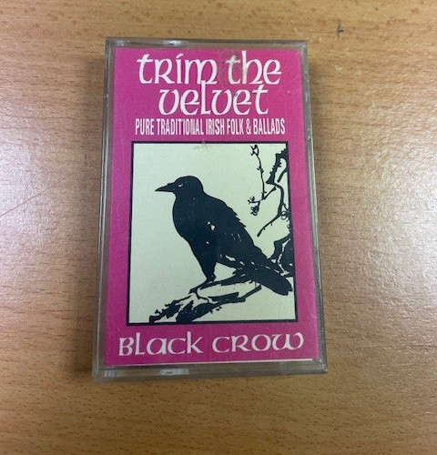 Black crow trim - crow, velvet
