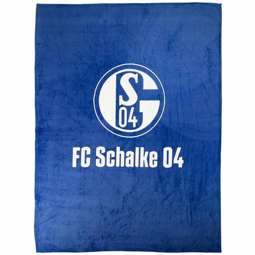 Schalke decke flanell - decke,