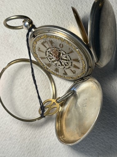 Taschenuhr savonnette silber - savonnette,