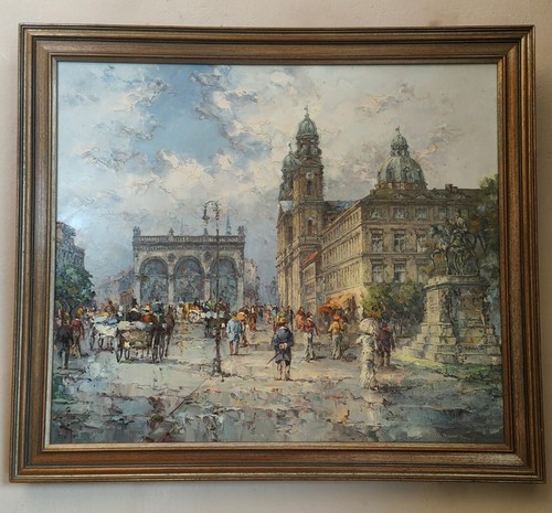 ölgemälde horst miesler - Ölgemälde,