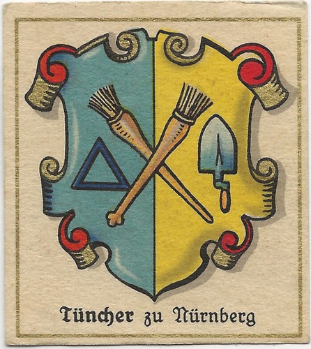 318 sammelbild zunftwappen - sammelbild,