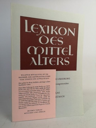 Lexikon des mittelalters 1 - lexikon,