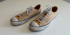 °° Original CONVERSE, Chucks Sneaker LO, Gr. 42,5, gelb weiß gestreift °°