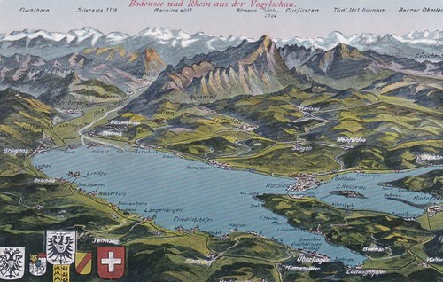 Deutsches reich bodensee - ak,