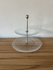 2 stöckige Etagere aus Glas TCM by Tchibo - Muffins Pralinen Kleingebäck