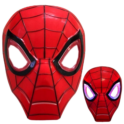 Spiderman maske leuchten - spiderman,