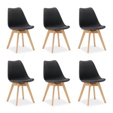 Küchenstühle 6er Set Holz