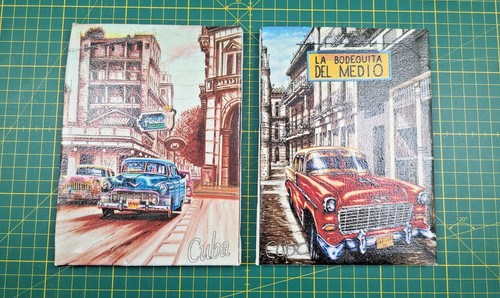 Leinwandbilder kuba oldtimer - 2,