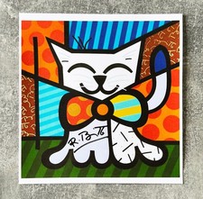 Romero Britto, tolles Foto, original signiert vom Künstler, original signed