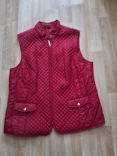 Damenweste, rot, Grösse 48