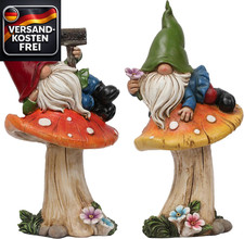 Lustige Gartenzwerge