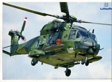  POSTER HUBSCHRAUBER NH - 90 MILITÄR HELIKOPTER ROTOREN LUFTWAFFE PILOTEN PILOT 