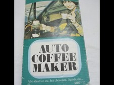 AUTO COFFEE MAKER AUTOKAFFEEMASCHINE  12 VOLT OVP UNBENUTZT W 996