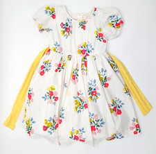 Mini Boden Mädchen Kleid Festkleid Schleife Gr. 104/110 (4-5 J.) 100% Baumwolle