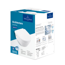 Villeroy Boch Omnia Architectura Wand WC Set Combipack spülrandlos 5684HR01 
