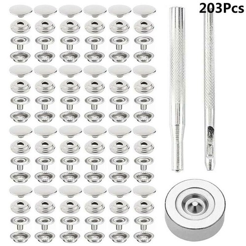 Druckknopf set edelstahl - druckknopf,