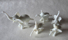 5 Stück  Elefanten Glasfigur  - Tierfigur  Nr. 10