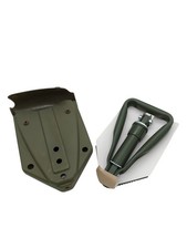 MFH Klappspaten BW 3-teilig oliv mit Tasche klappbar