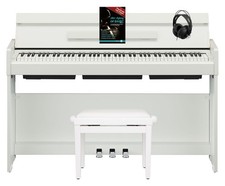 Yamaha Arius YDP-S35WH E-Piano Tasten Set Digitalpiano Bank Kopfhörer Weiß matt