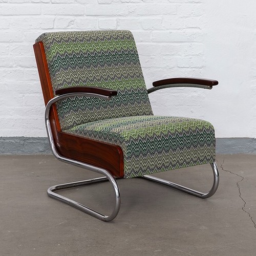 Stahlrohr freischwinger sessel - freischwinger,