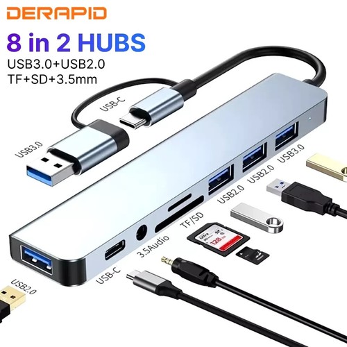 Usb 8 in 2 - 3.0, hub