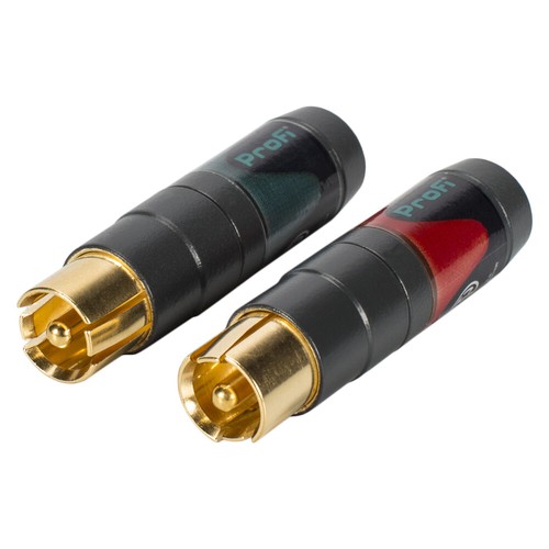 Neutrik cinchstecker 2er - cinchstecker, set