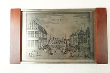 Tablett Eduscho 1978 Vintage