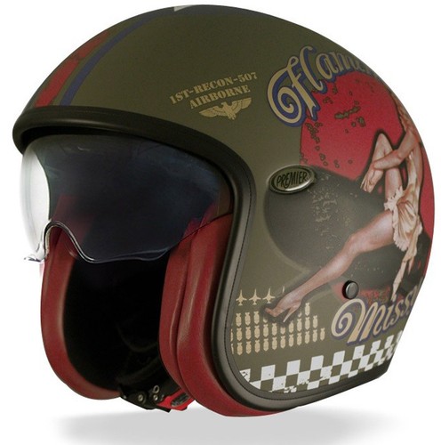 Premier vintage pin jethelm - up,