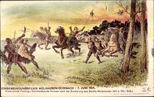 Künstler Ak Becker, Dornach