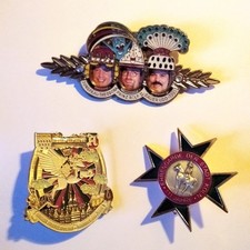 Kölner Karneval, Prinzen Spange, Ehrengarde Abzeichen,Altstädter Pin