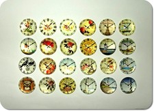 Miniatur Uhr, Wanduhr Retro, Neu