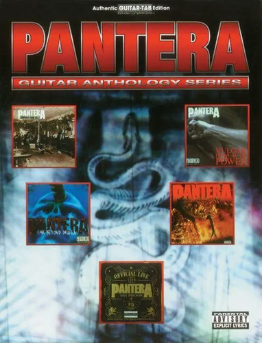 Pantera guitar anthology - pantera,