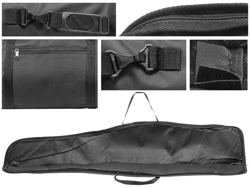 Schwarze gewehrtasche 120cm - schwarze,