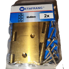 Scharnier Messing Blank