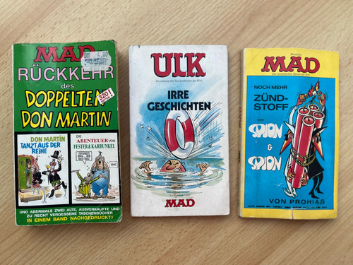 Deutsches mad taschenbuch - deutsches,