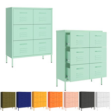 Metall Sideboard mit 6