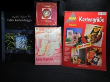4teil.-Set Bastel-Bücher kreatives Papierbasteln Grußkarten TOPP,QVC Jittenmeier