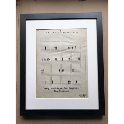 Peter gabriel - gabriel, (framed)