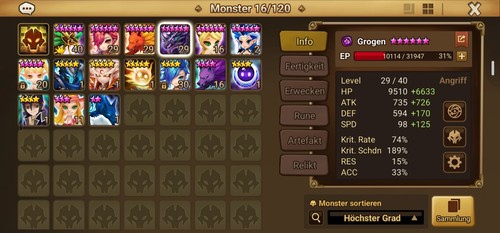 Summoners war starter - eu,