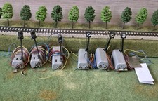 Märklin h0 3 x 7188 Licht- und 3 x 7042 Gleissperrsignale Konvolut geprüft (5)