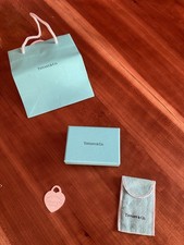 TIFFANY & CO. Herzanhänger Silber 925 Etui Schachtel Tüte